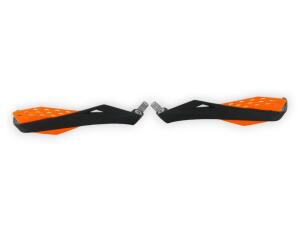 Handschützer Handprotektoren L-Handguards Aluminium Integral orange