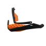 Handschützer Handprotektoren L-Handguards Aluminium Integral orange