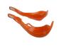 Handschützer Handprotektoren Evo Handguards Aluminium Integral orange
