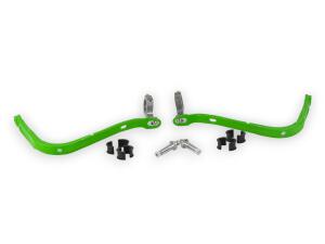 Handguards handprotector aluminum bracket green