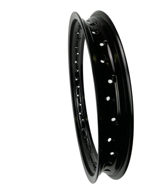 Front rim 1.85*19 / 1,85-19 aluminum rim ring black