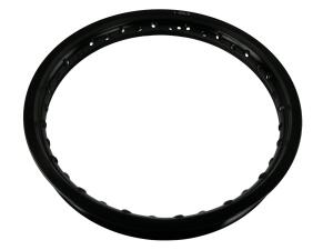 Front rim 1.85*19 / 1,85-19 aluminum rim ring black