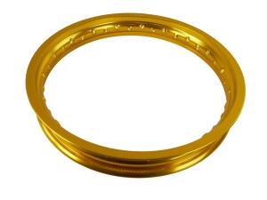 Felge 2.50*16 / 2,50-16 Aluminium Felgenring Gold