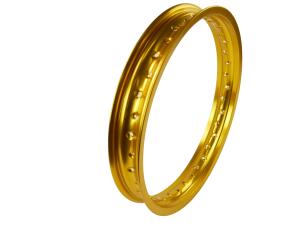 Felge 2.50*16 / 2,50-16 Aluminium Felgenring Gold