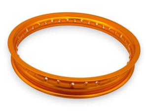 Front Rim 2.50x16 Aluminium Racing Gold 36 Holes for Motorcycle Anodized