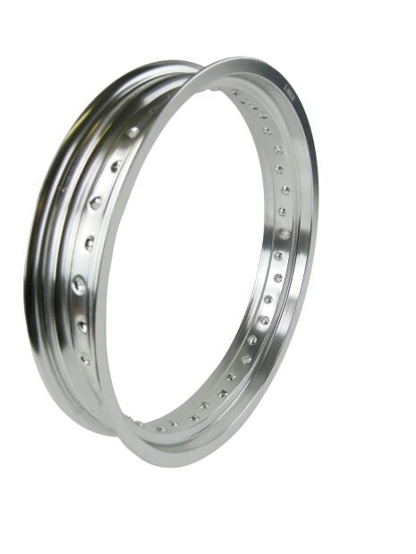 Jante arrière 2.50*17 / 2,50-17 anneau de jante en aluminium Argento