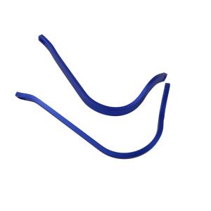 Handprotektoren Alu-Bügel Handguards Handschützer blau