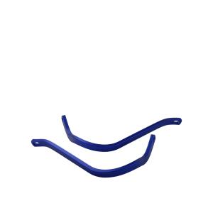 Handprotektoren Alu-Bügel Handguards Handschützer blau