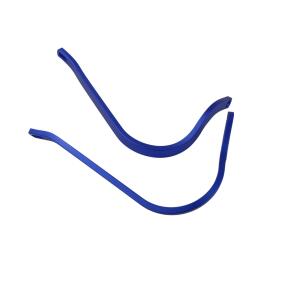 Handprotektoren Alu-Bügel Handguards Handschützer blau