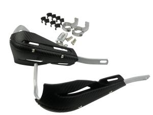 Protège-mains pour BMW F 650 / 700 / 800 / 850 GS Touquet Handguards Aluminium Integral noir