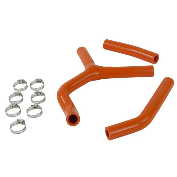 Kühlerschlauch für KTM SX 125 / SX 200 in orange 03-06