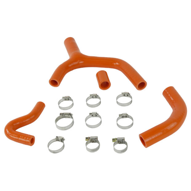 Radiator hose for KTM EXC-R 450 in orange 08-11