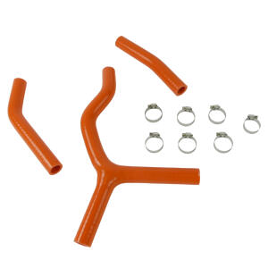 Kühlerschlauch für KTM SX 250  in orange 03-06