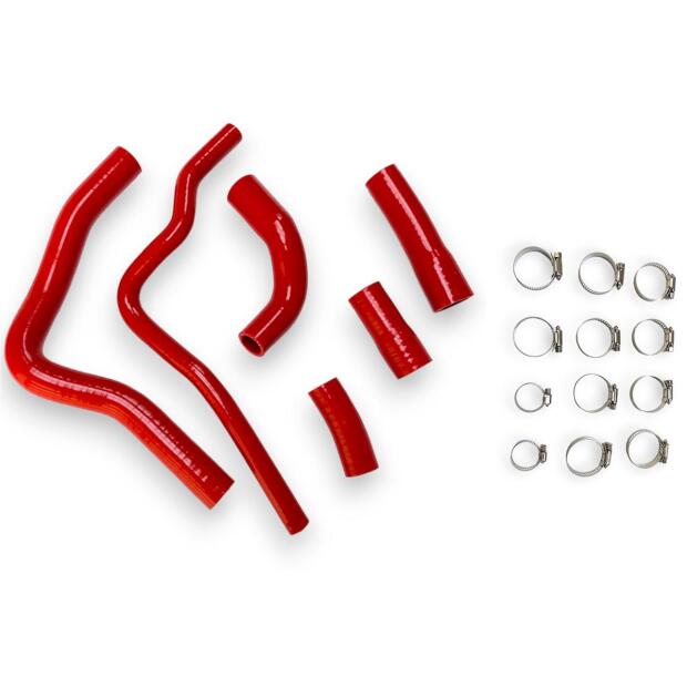 Kühlerschlauch für Yamaha YZF-R1 1000  in rot 04-06