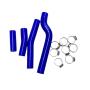 Kühlerschlauch für Yamaha YZF 450 F / WR 450 in blau 03-07