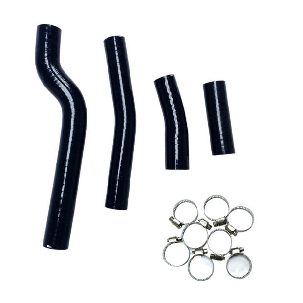 Kühlerschlauch für Yamaha YZF 450 F / WR 450 in schwarz 03-07