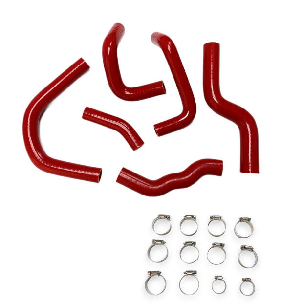 Kühlerschlauch für Honda VFR 400 NC30 / RVF 400 NC35 in rot