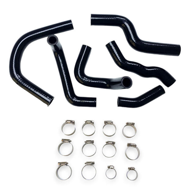 Kühlerschlauch für Honda VFR 400 NC30 / RVF 400 NC35 in schwarz