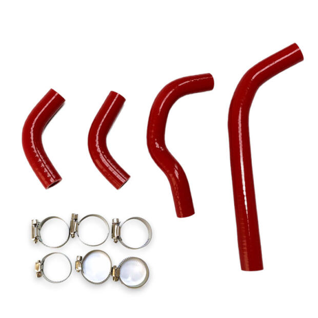 Kühlerschlauch für Honda CRF 250 X / CRF 250 R in rot 04-09