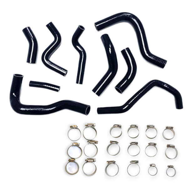 Kühlerschlauch für Honda CBR 1000  in schwarz 08-13