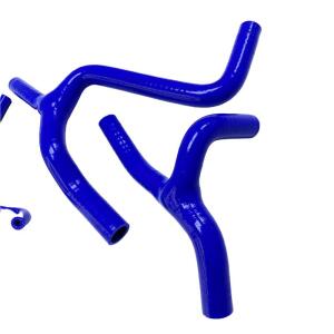 Kühlerschlauch für Kawasaki KXF 450 in blau 09-14