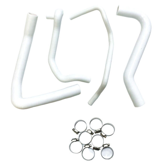 Kühlerschlauch für BMW S1000 RR / HP4 / XR in white 09-16