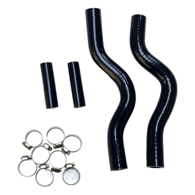 Kühlerschlauch für Suzuki RM 250 in schwarz 01-08