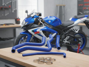 Kühlerschlauch Silikon Set für Suzuki GSX-R600...