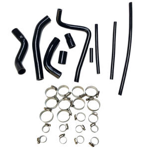 Radiator hose for Yamaha YZF 1000 R1 in black 09-14