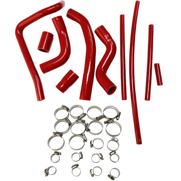 Kühlerschlauch für Yamaha YZF 1000 R1 in rot 09-14