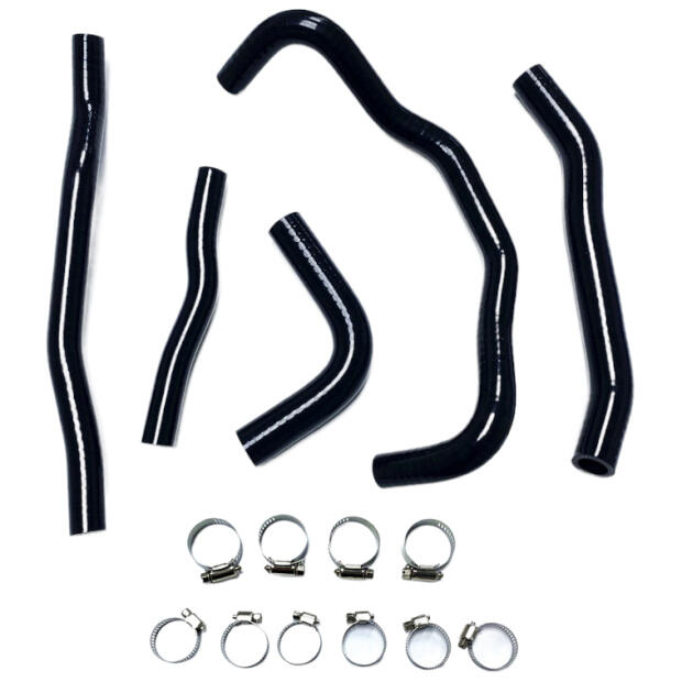 Kühlerschlauch für Honda CRF 1000 L / CRF 1100 L Africa Twin in schwarz