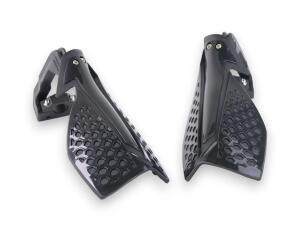 Handschützer Handprotektoren Dual Flow Handguards schwarz