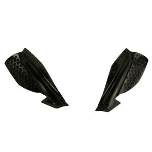 Handschützer Handprotektoren Dual Flow Handguards schwarz