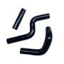 Kühlerschlauch schwarz für Kawasaki KX 80 98-00/KX 85 01-12/KX 100 98-13