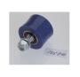 Kettenrolle blau, kugelgelagert,  Aussendurchm. 42mm