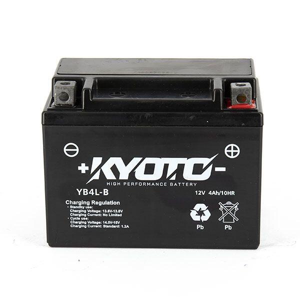 Batterie SLA AGM Kyoto YB4L-B / CB4L-B 4AH for Scooter Aprilia Peugeot Piaggio