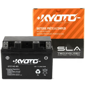 Batterie SLA AGM YTZ14S Kyoto Motorradbatterie