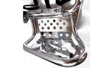 Nerf Bars for Adly Hurricane Supermoto 450 / 500S with Heel Guards