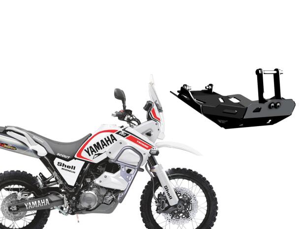 Motorschutz für Yamaha XTZ 660 Tenere Ténéré Bj. 2008-2015 matt schwarz
