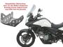 Engine guard for Suzuki DL 650 V-Strom 2012-2016 silver