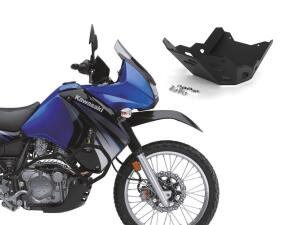 Motorschutz für Kawasaki KLR 650 Bj. 2008-2015 matt...