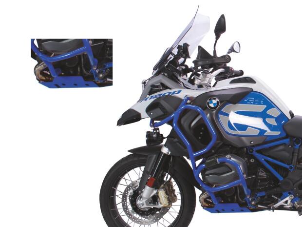 Motorschutz für BMW R 1200 GS Adventure LC Bj.14-18 blau