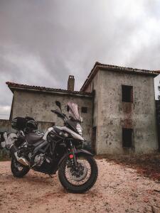 Engine guard for Yamaha XTZ 1200 Super Ténéré year 2010-2014 matt black