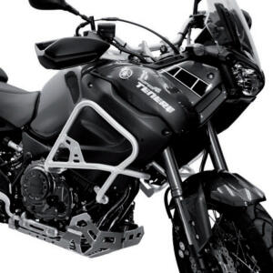 Engine guard for Yamaha XTZ 1200 Super Ténéré year 2010-2014 silver