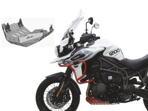 Engine guard for Triumph Tiger 1200XCx year 2018-2019 silver