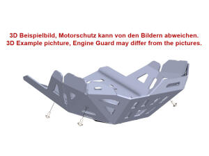 Motorschutz für Yamaha XTZ 700 Ténéré Bj. 2020-2021 rot