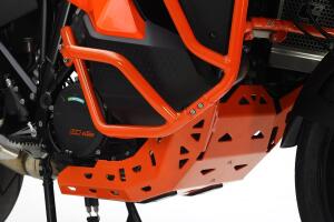 Engine guard for KTM 1290 Super Adventure S year 2021-2022 orange