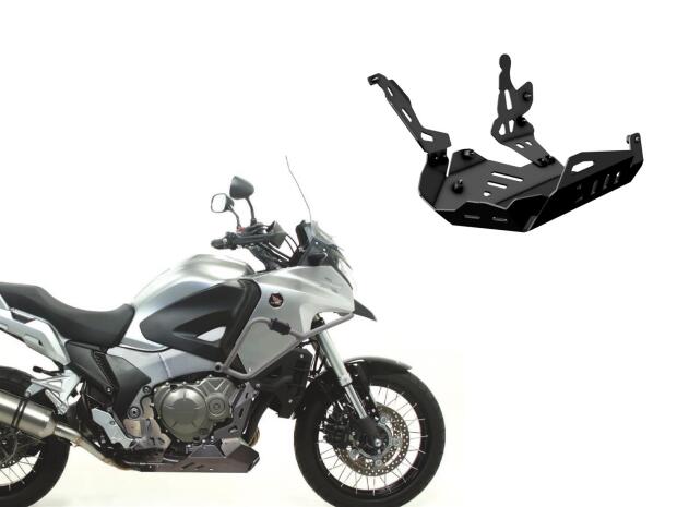 Motorschutz für Honda VFR 1200X CrossTourer Bj. 2012-2015 matt schwarz