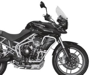 Motorschutz für Triumph Tiger 800XC/XCx/XR/XRx matt schwarz