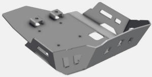 Motorschutz für Triumph Tiger 800XC/XCx/XR/XRx silber